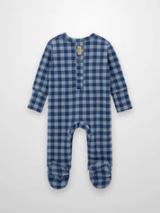 Blue Gingham Stretchy
