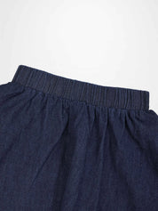 Circle Skirt- Dark Denim