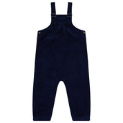 Corduroy Overalls Girls Navy