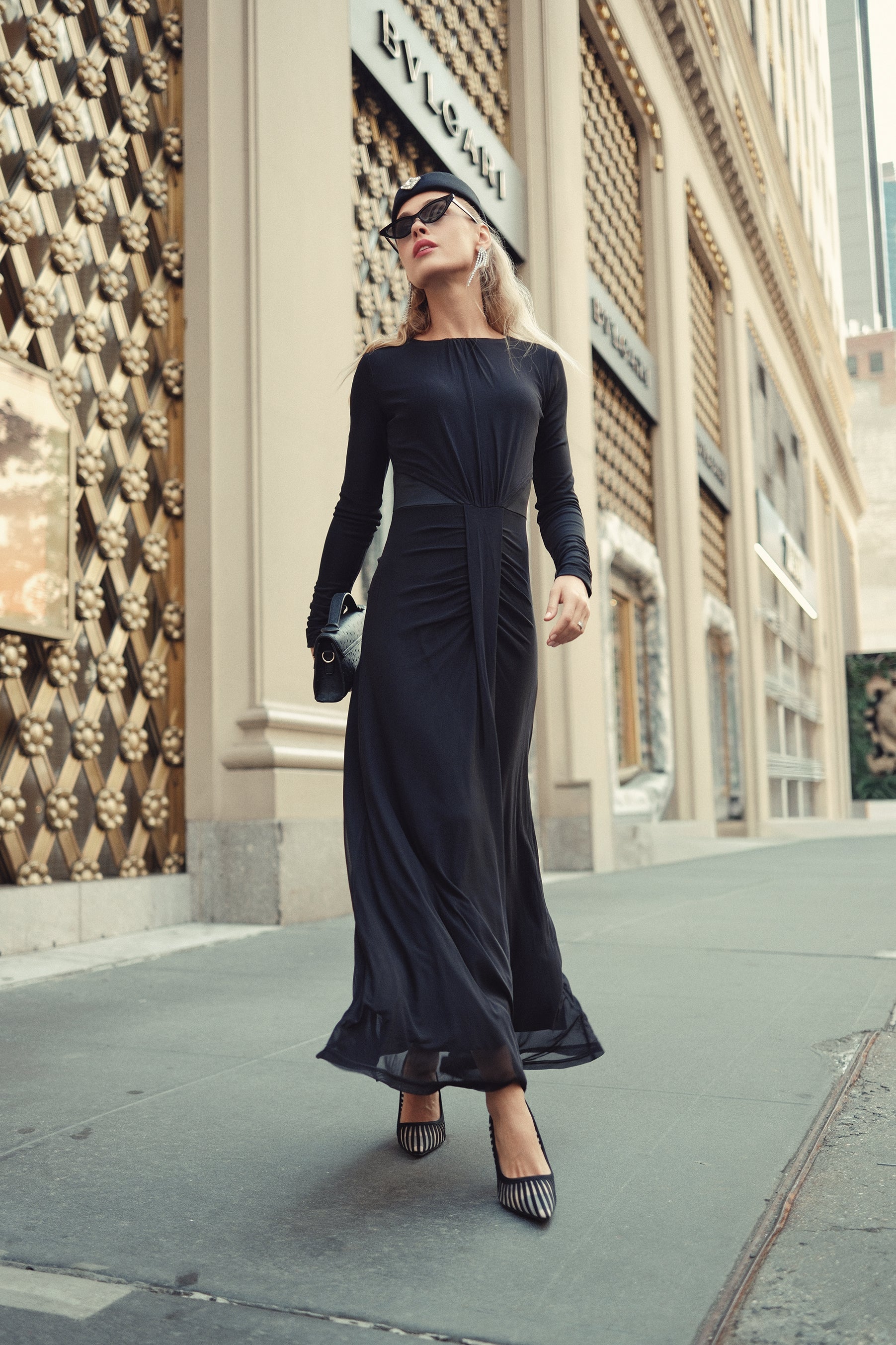 Monique Maxi- Black