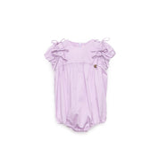Lavender Tie Sleeve Romper