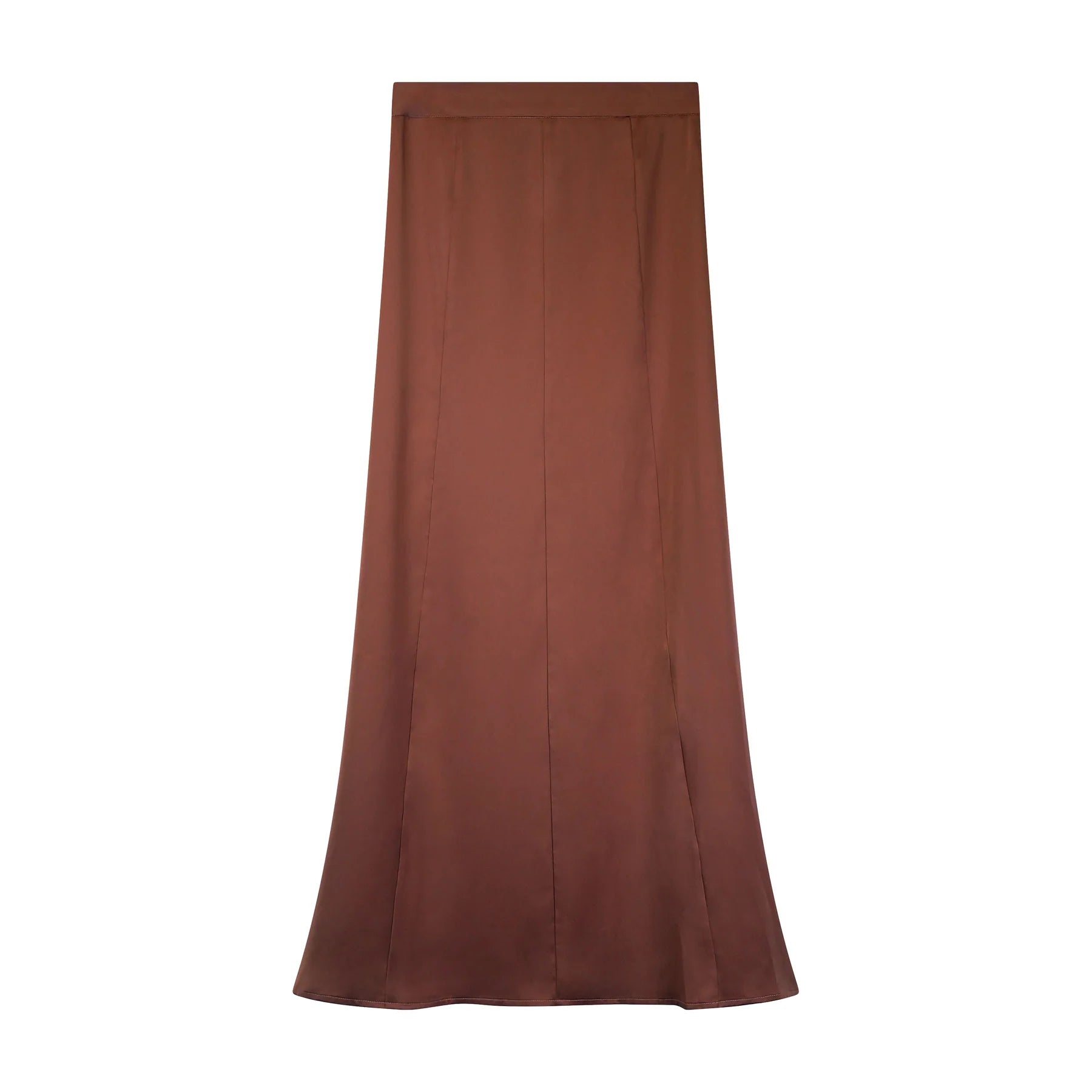 Paneled Slip Skirt Maxi- Spice