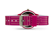 Ovvel Girls Analog Watch for kids – Fuchsia and Pink Stripes