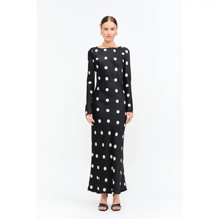 Poppy Polka Dot Dress