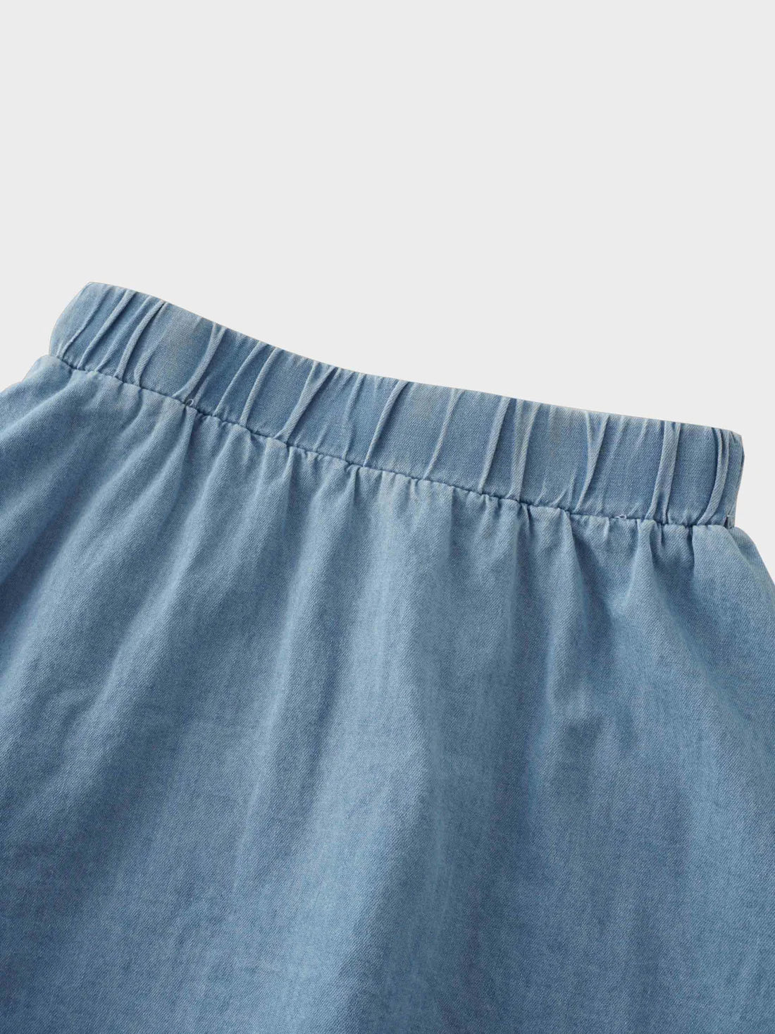 Circle Skirt- Light Denim