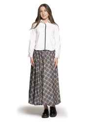 Plaid Bubble Skirt