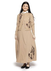Jumper Dress with Embroidery