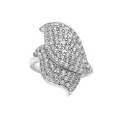 Diamond Leaves Ring