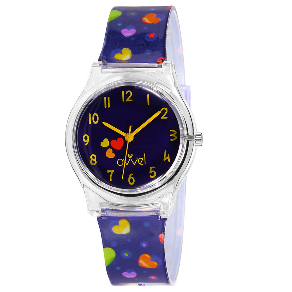 Ovvel Girls Analog Watch for kids - Hearts