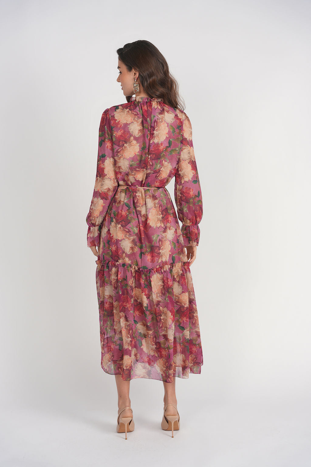 Evie Midi- Bold Floral