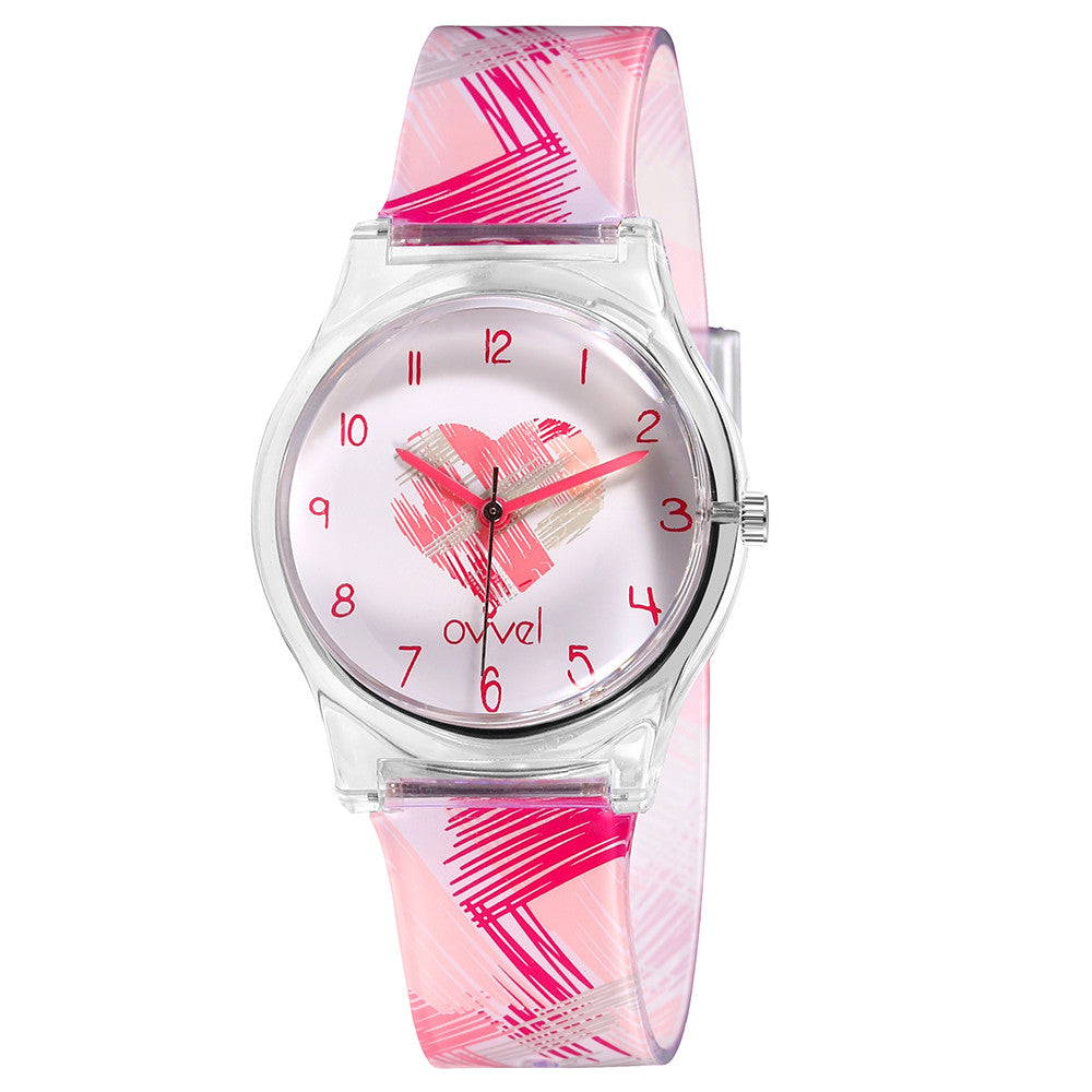 Ovvel Girls Analog Watch for kids  - Scribbles