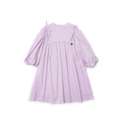 Lavender Tie Sleeve Dress