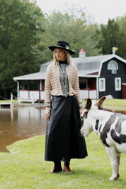 Pointelle cardigan