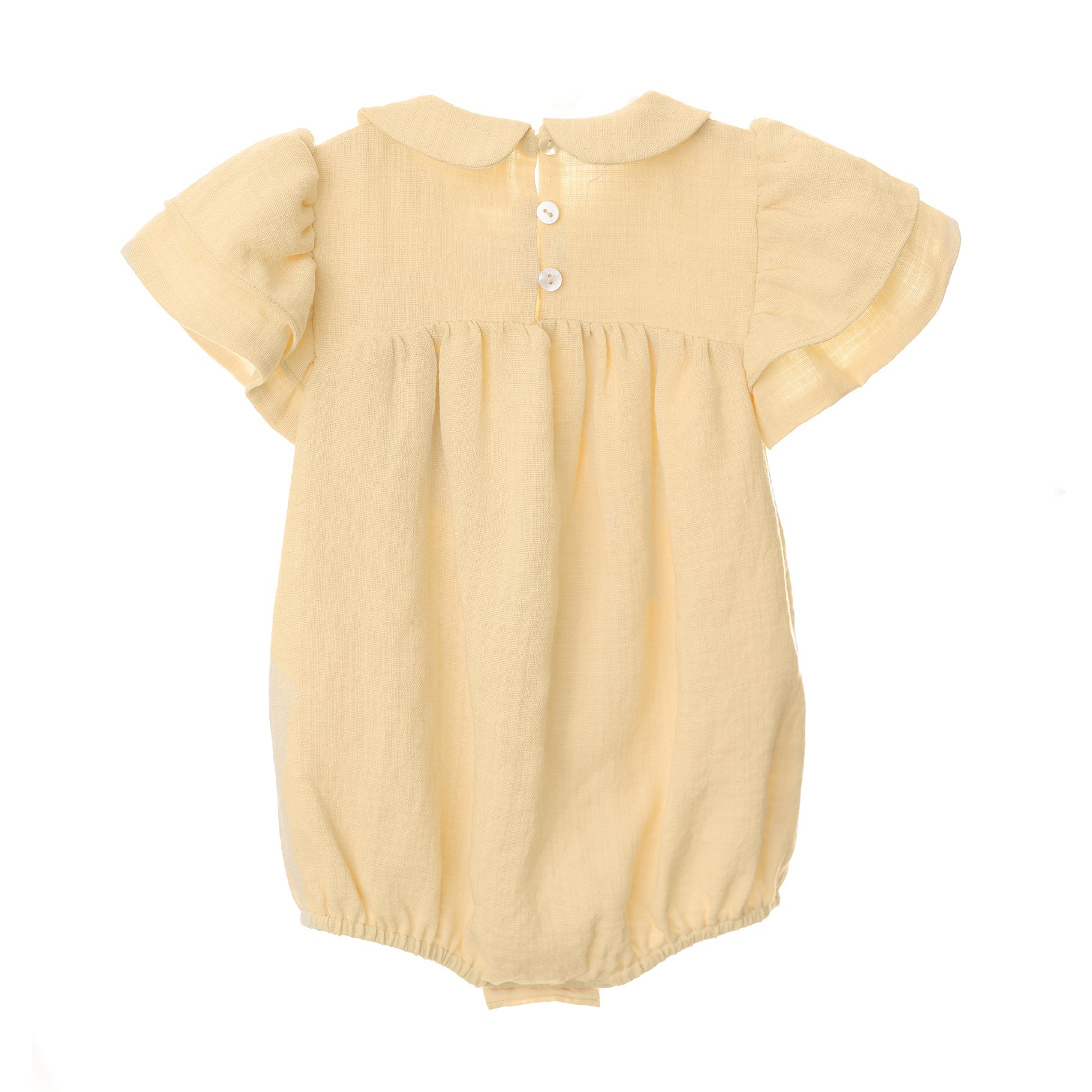 Banana Flutter Romper