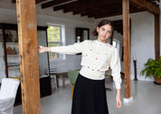 Teen Ivory Knit Sweater