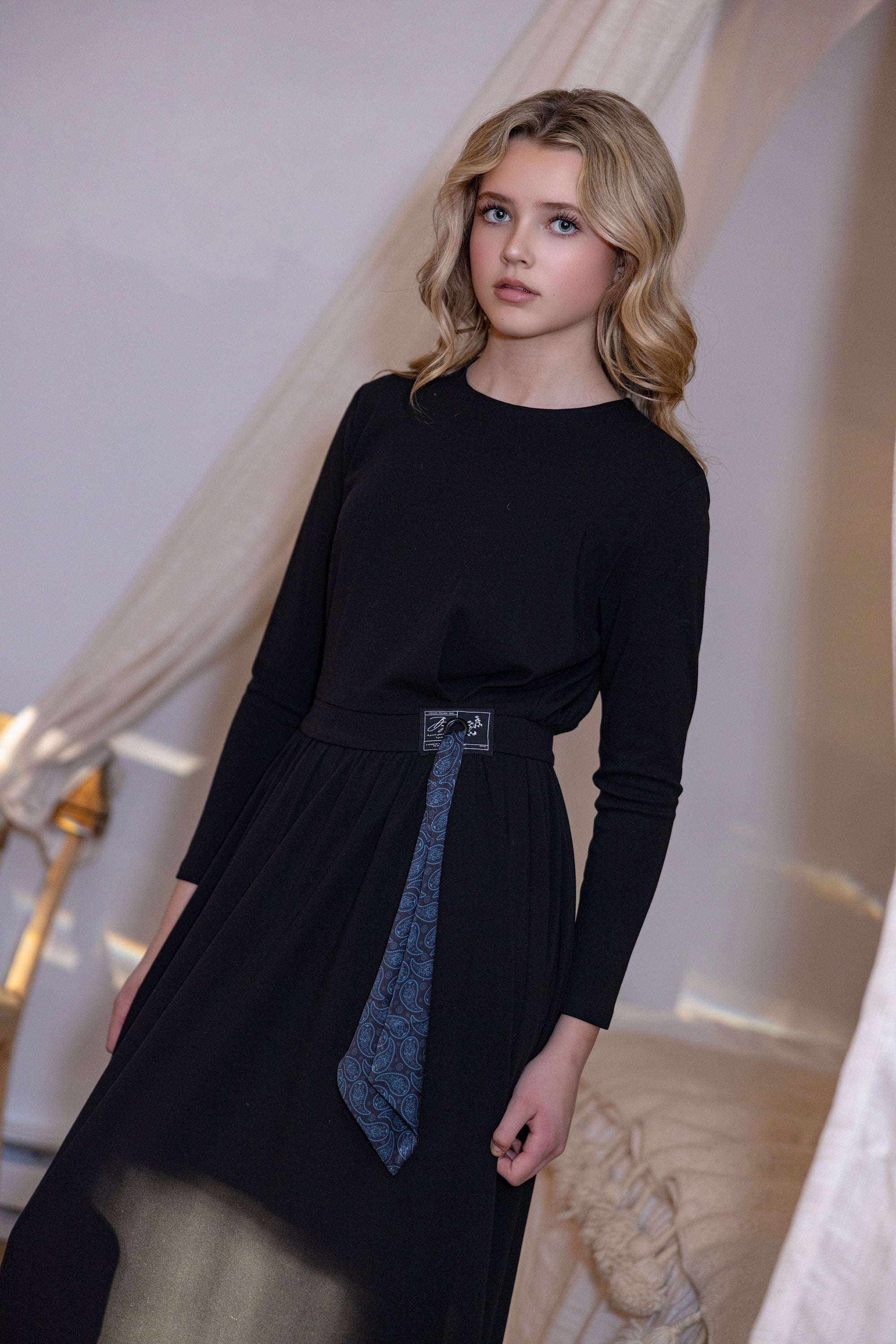 Teen Paisley Logo Kerchief Maxi