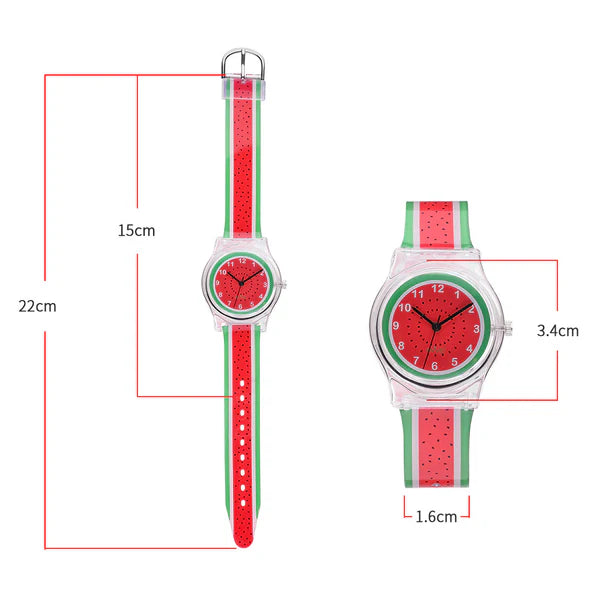 Ovvel Girls Analog Watch for kids - Watermelon Design