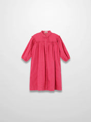 3/4 Sleeve Dress - Pink Denim