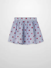Strawberry Print Skirt