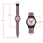 Ovvel Girls Analog Watch for kids  – Black Bow