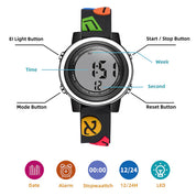 Ovvel Boys Digital Wristwatch with Many Features - Aleph Beis
