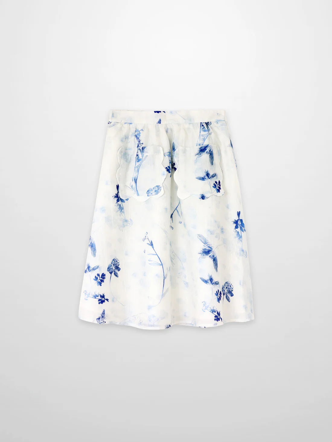 Blue Flower Skirt
