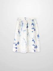 Blue Flower Skirt