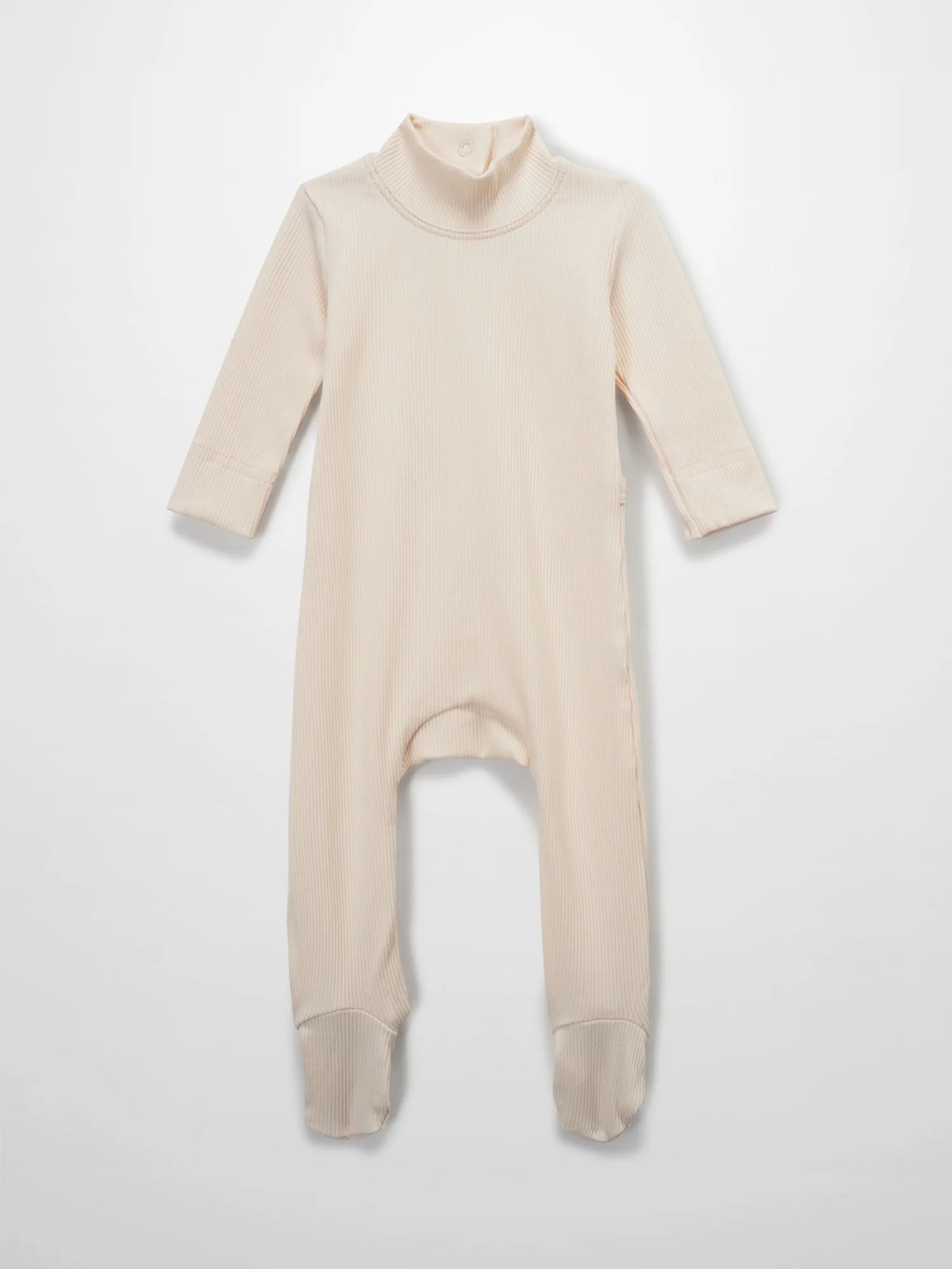 Mock Neck Stretchy - Ivory