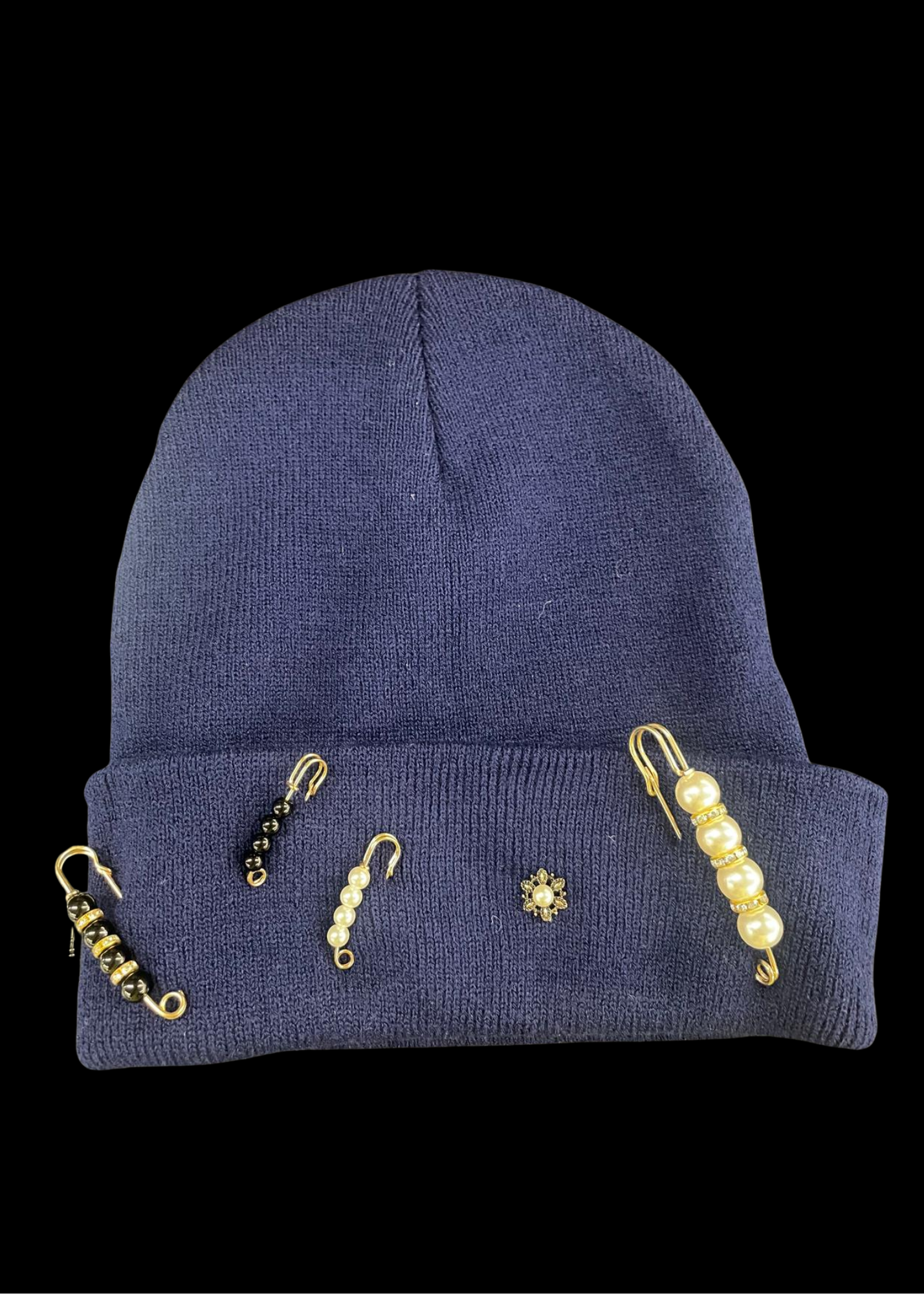 The Pearl Pin Beanie - by Cami
