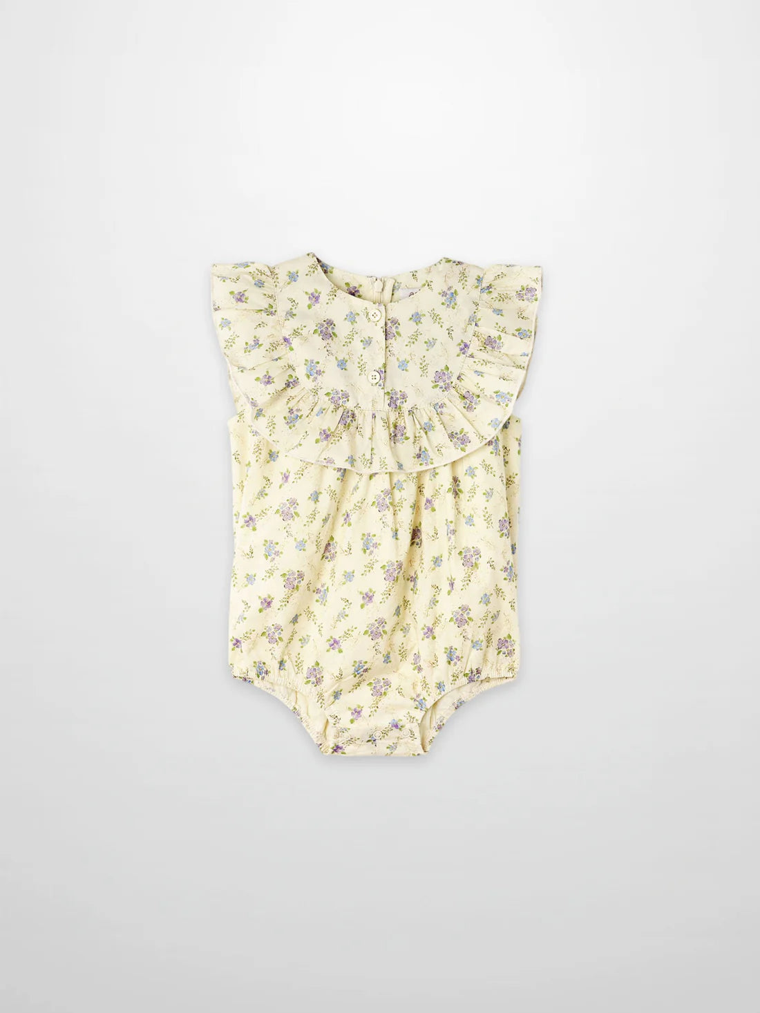 Ivory Flower Romper