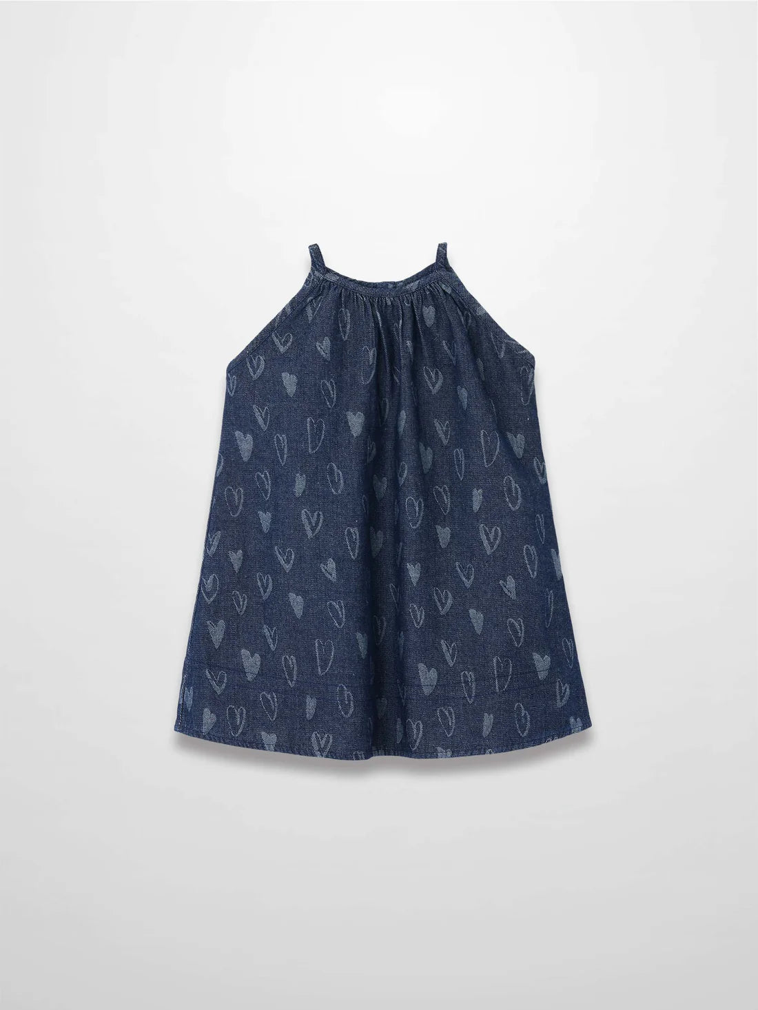 Denim Heart Jumper