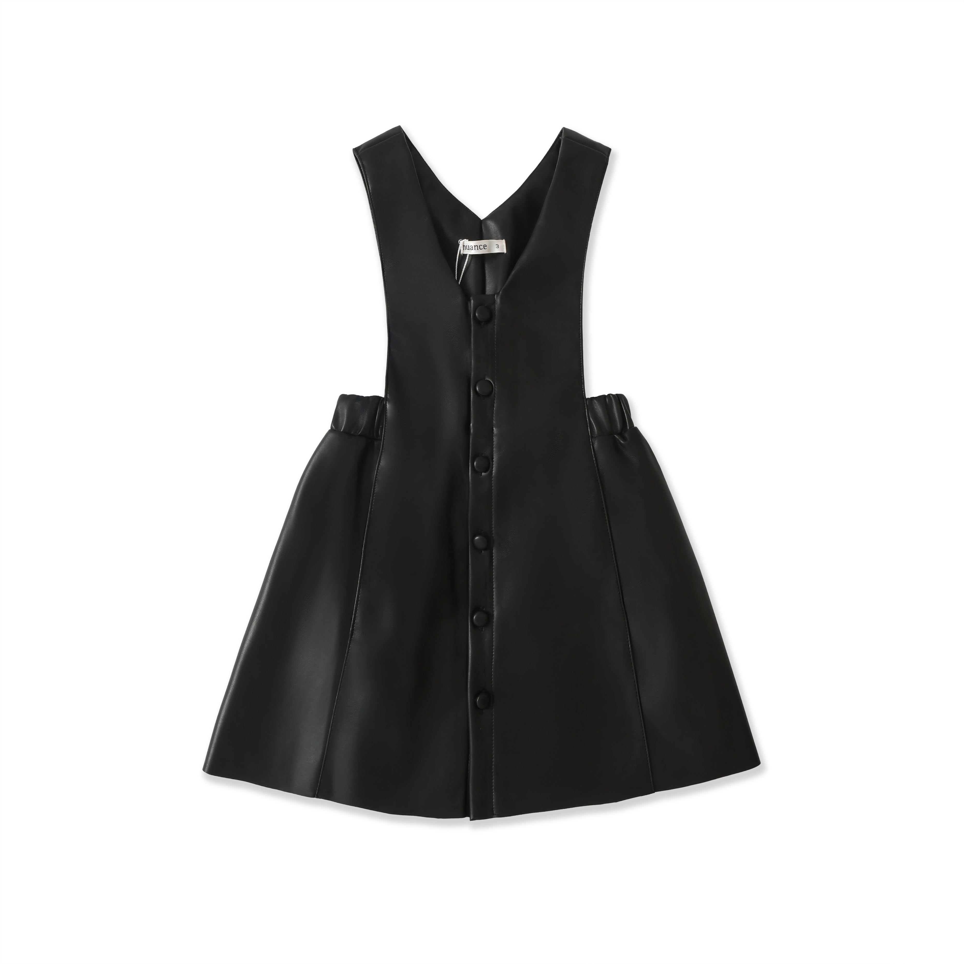 City Chic Collection Faux Leather Jumper 50612