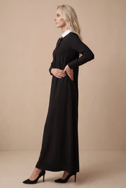 BUTTON FRONT SWING MAXI