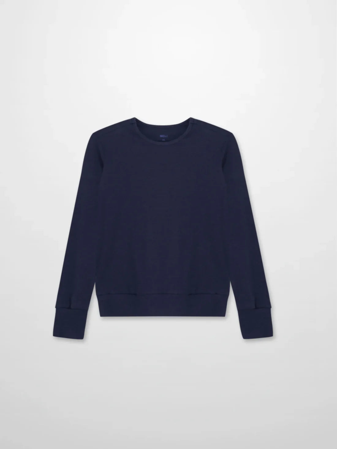 Ribbed Crew Bomber-Navy