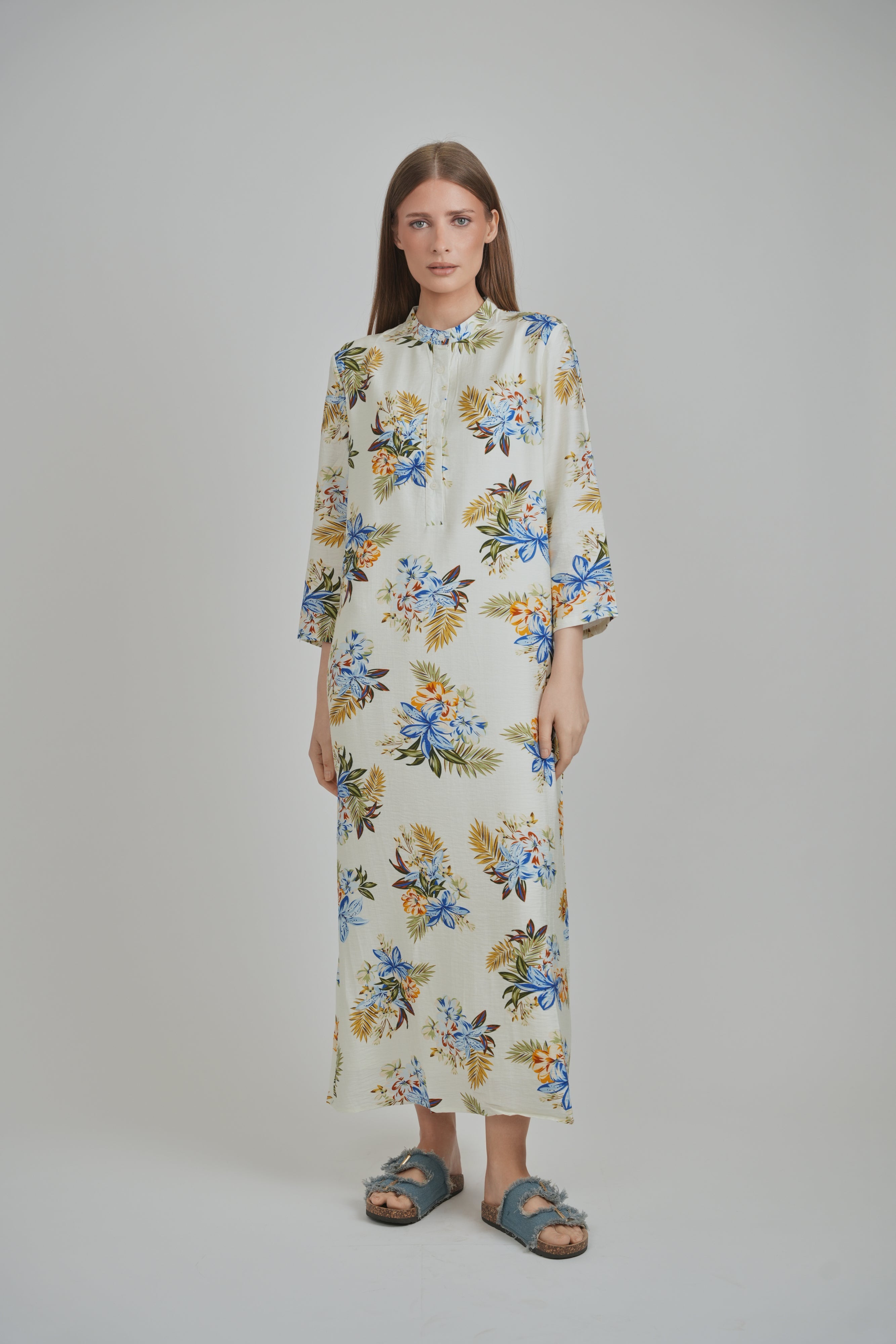 CASEY DRESS (BLUE LILY)