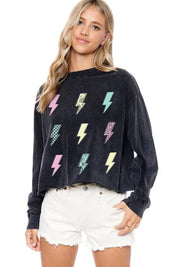 Lightning Bolt Graphic Tshirt