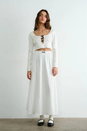 Abby Bow Skirt