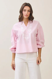 Maya Embroidered Top