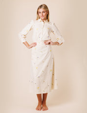 a line skirt with flowers 2608us SKIRT YP