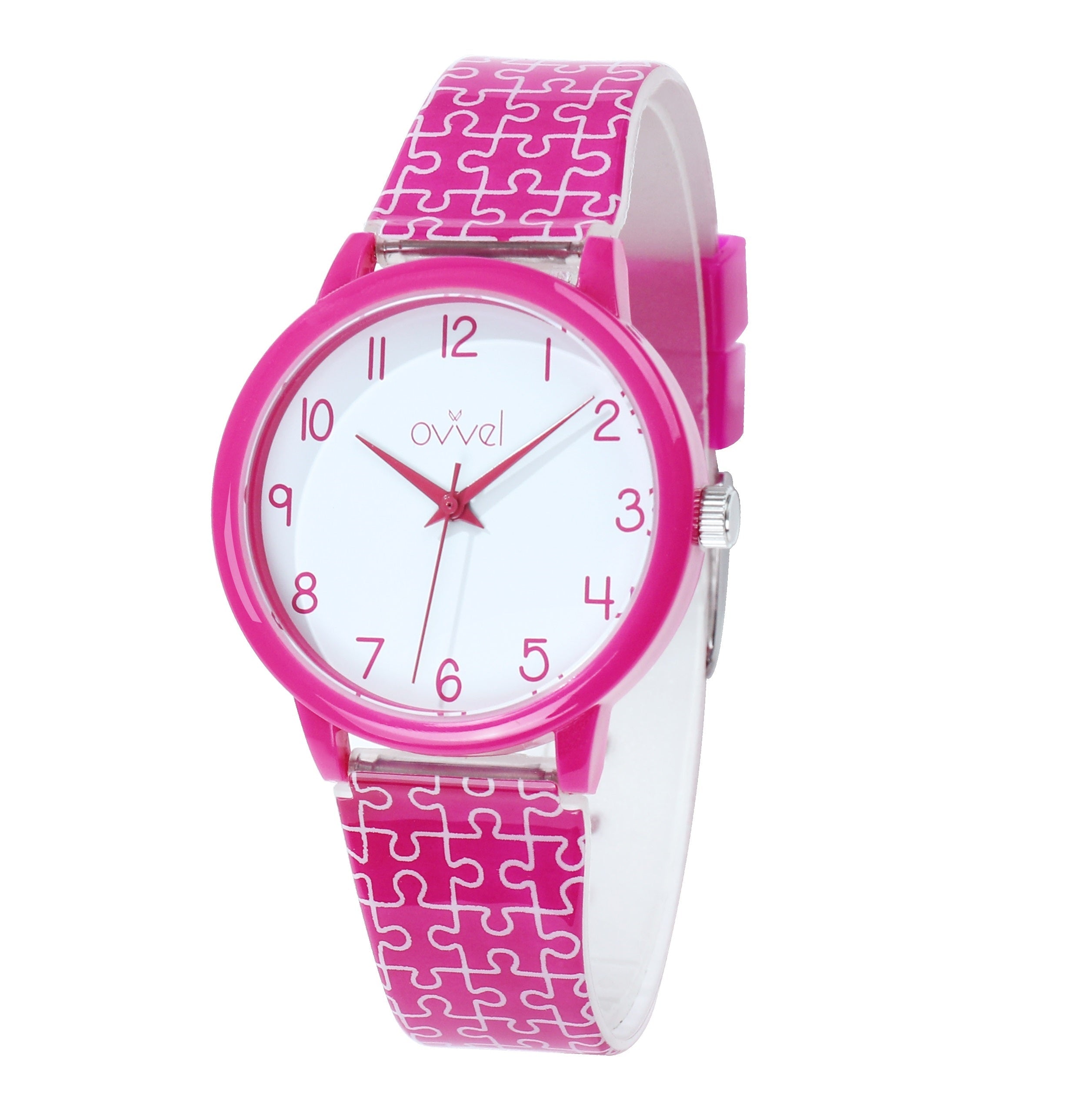 Ovvel Girls Analog Watch for kids - Puzzle