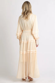 Seraphina Satin Maxi Dress