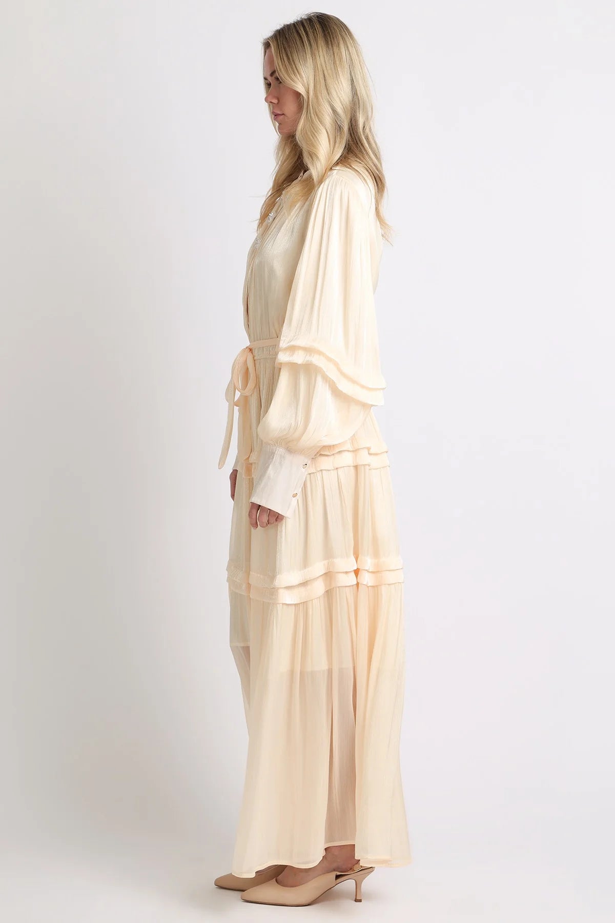 Seraphina Satin Maxi Dress
