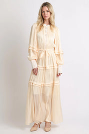 Seraphina Satin Maxi Dress