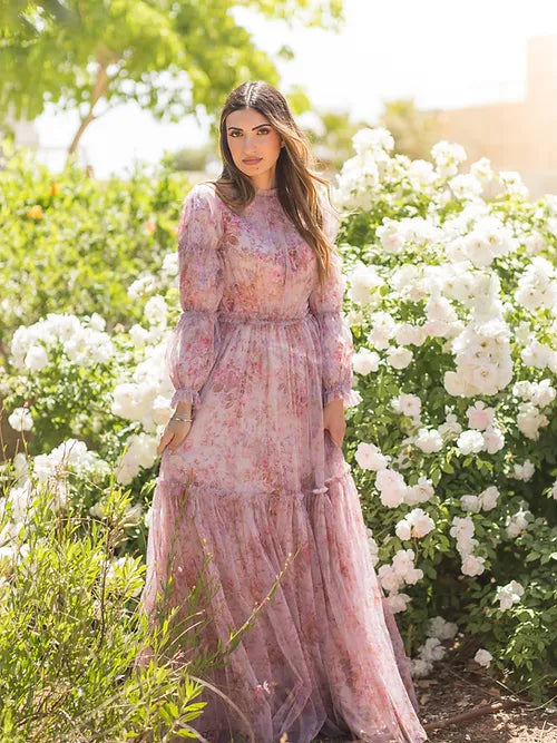 Sarah Floral Gown