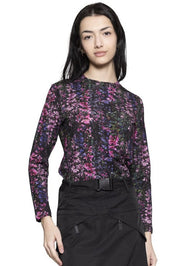 Florals Mock Neck Top