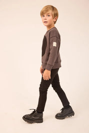 Boys Circle Patch Sweatshirt