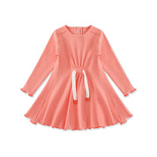 Sunshine Ribbed Collection Tie Waist Dress 121