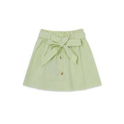 Dip Dye Button Skirt 120