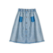 Pockets Denim Skirt 175