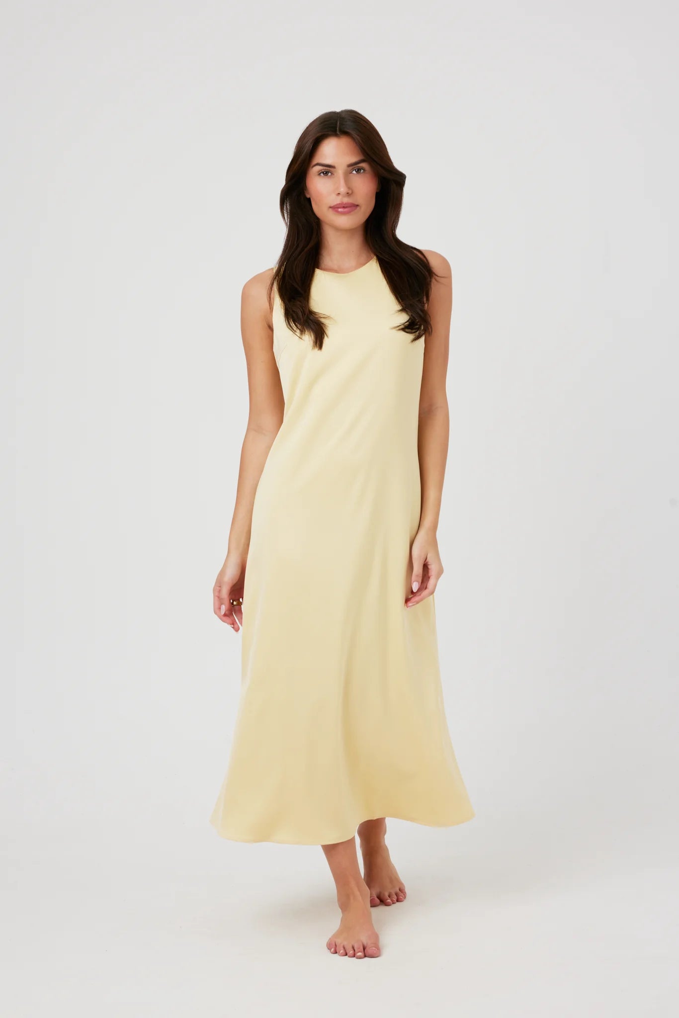 Sleeveless Slip Dress